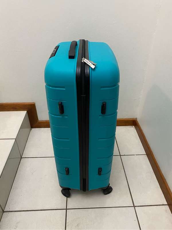 TOSCA Polyprop Trolley Case 75cm Aqua