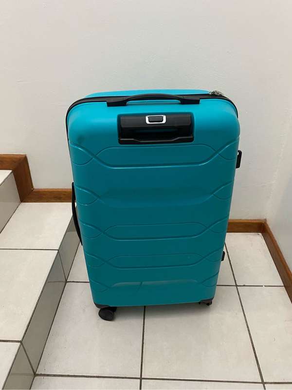 TOSCA Polyprop Trolley Case 75cm Aqua