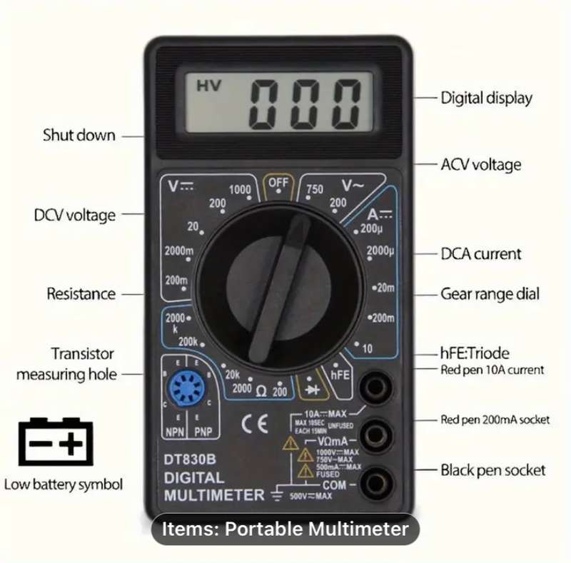 Portable Digital Multimeter