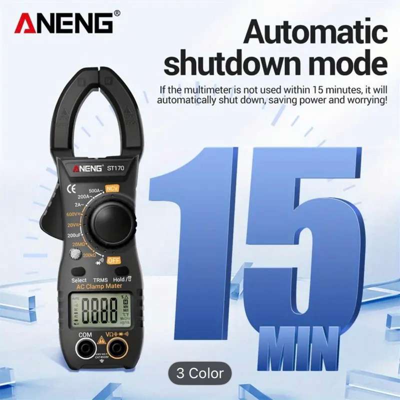 ANENG ST170 Digital Clamp Meter-RED