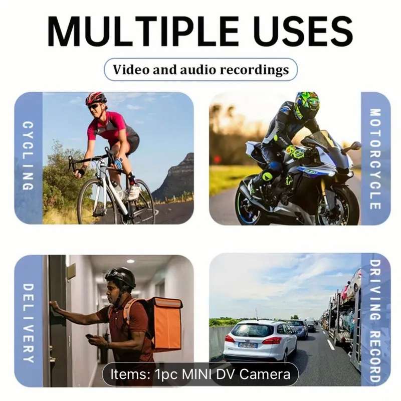 Body Camera with Audio And Video Recording
