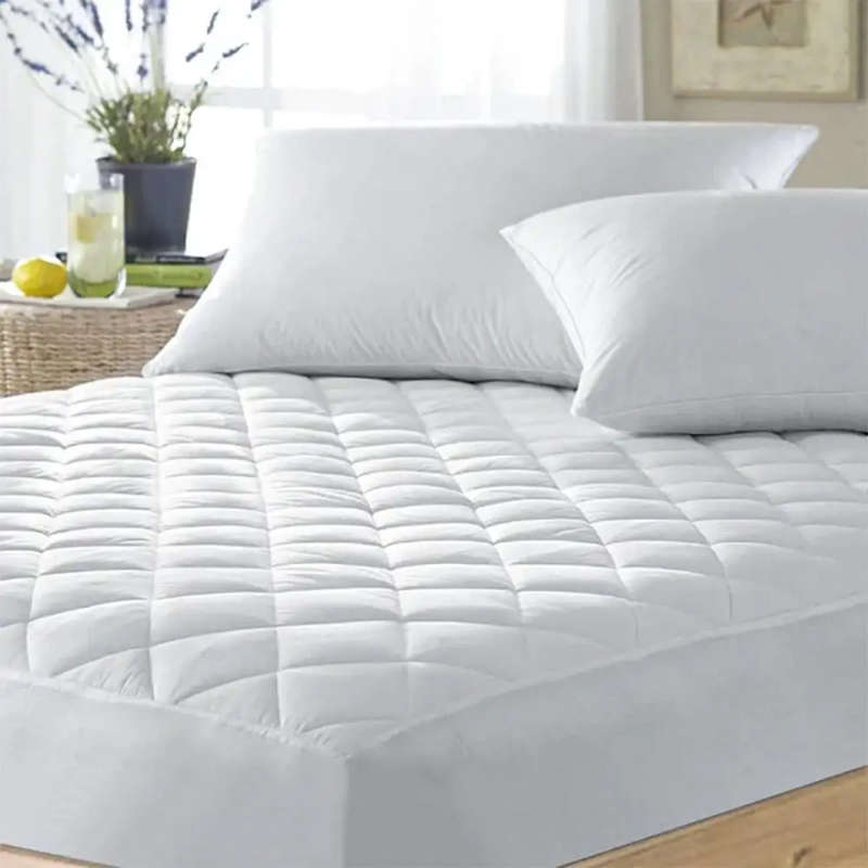 Waterproof Mattress Protector double size white