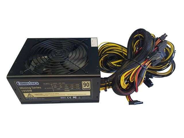Modified mining Comstars - 1600-1850W ATX Power Supply to QUIET GAMING PC PSU