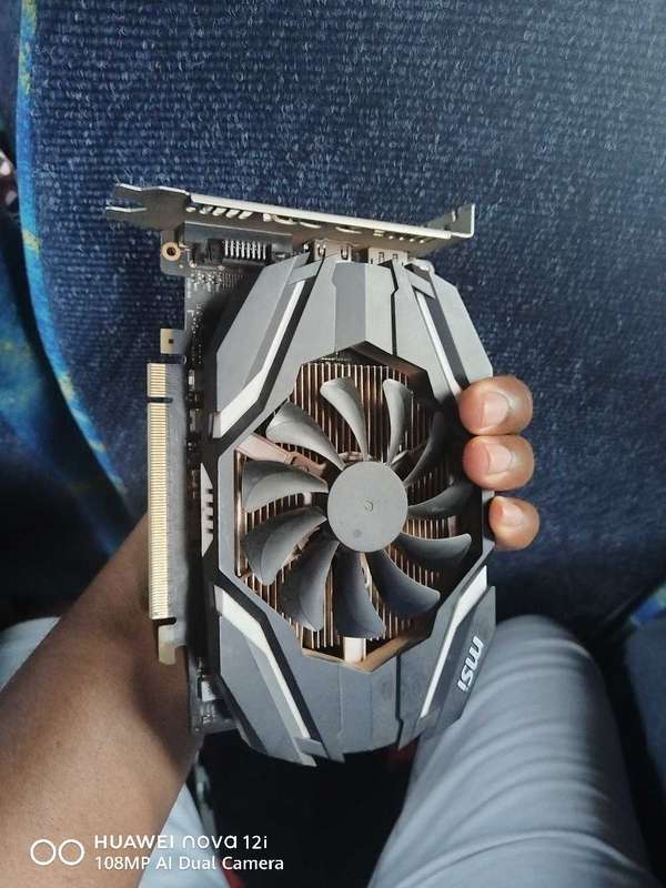 MSI GEFORCE Gtx 1050 ti 4GB DDR5 OCV1