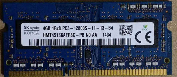 4 GB DDR3 LAPTOP RAM