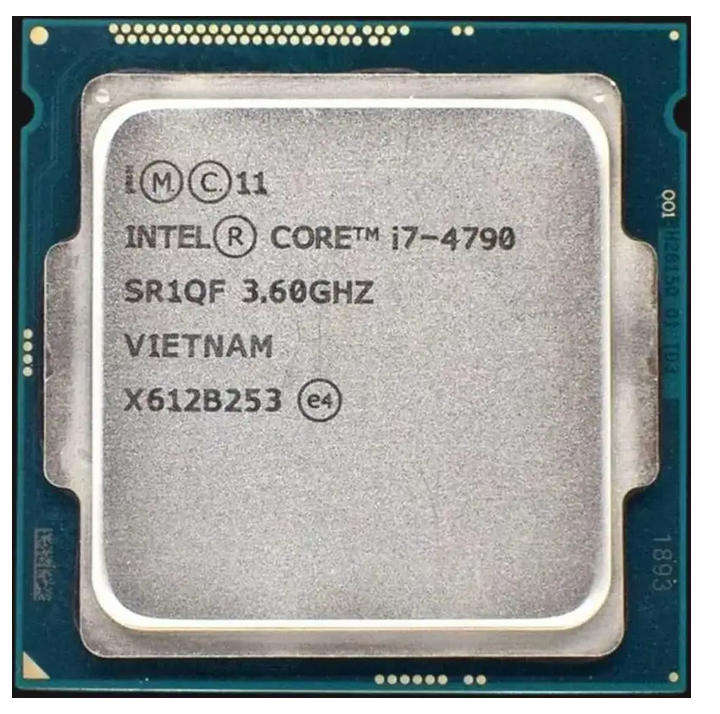 Intel Core i7 4790 @3.60GHZ+INTEL CPU COOLER - Desktop Processor