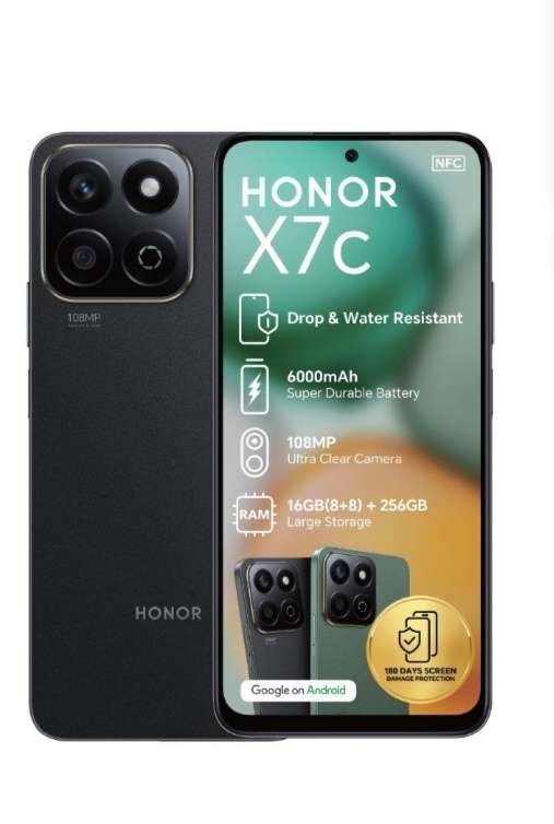 HONOR X7c  16GB ram, 256GB  (Dual SIM)