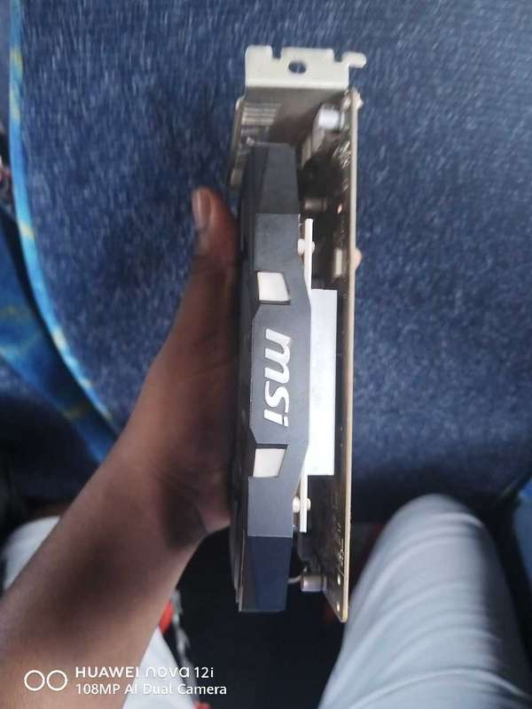 MSI GEFORCE Gtx 1050 ti 4GB DDR5 OCV1