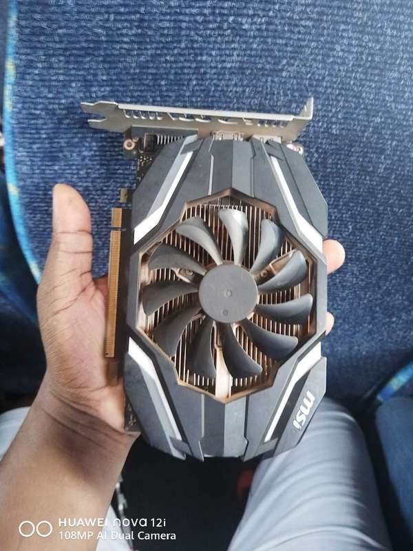 MSI GEFORCE Gtx 1050 ti 4GB DDR5 OCV1