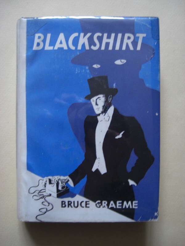 GRAEME, Bruce - The Return of Blackshirt - (Hardcover in Jacket)