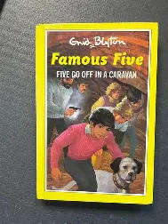 BLYTON, Enid - Five Go Off in a Caravan - (Excellent Hardcover)