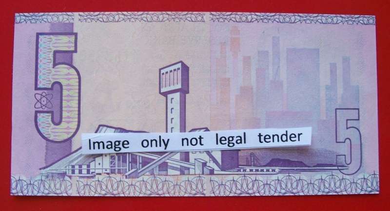 EXTREMELY RARE: GPC De Kock 1st Issue R5.00 Replacement note -X6 - 162980