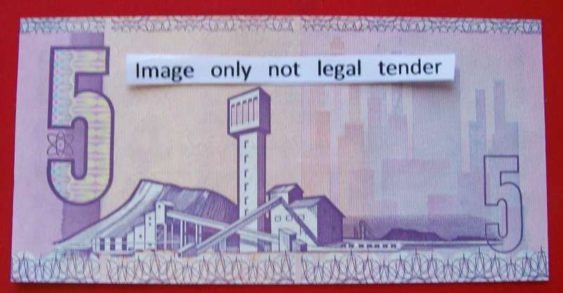 EXTREMELY RARE: GPC De Kock 1st Issue R5.00 Replacement note -X6 - 162980