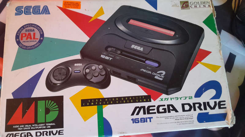 Rare sega md region free console