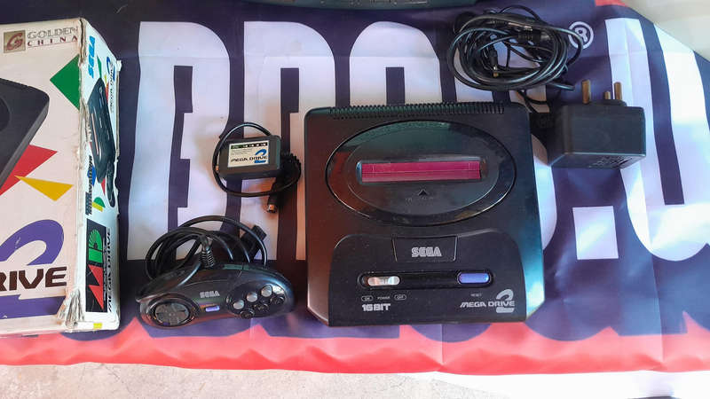 Rare sega md region free console