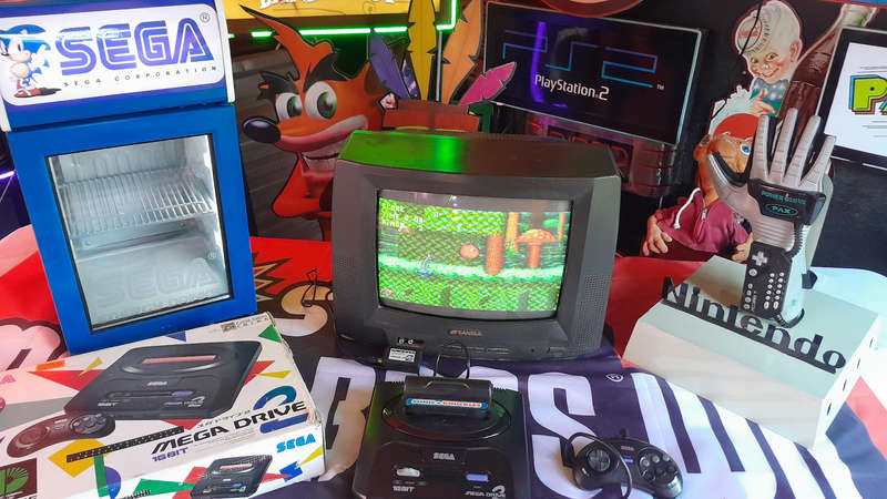 Rare sega md region free console