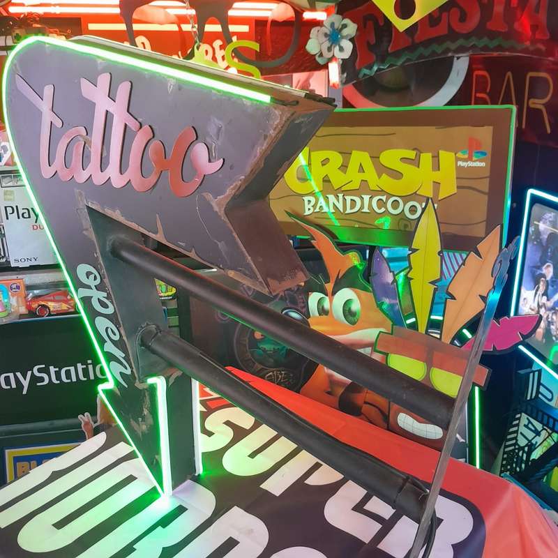 tattoo shop sign