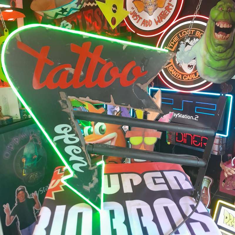 tattoo shop sign