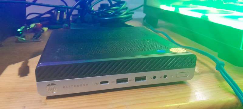 ***AMD RYZEN 5 PRO / 512gb SSD / 16gb DDR4 ***  HP ELITEDESK  705 G5 - MINI GAMING PC