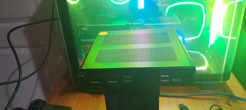 ***AMD RYZEN 5 PRO / 512gb SSD / 16gb DDR4 ***  HP ELITEDESK  705 G5 - MINI GAMING PC