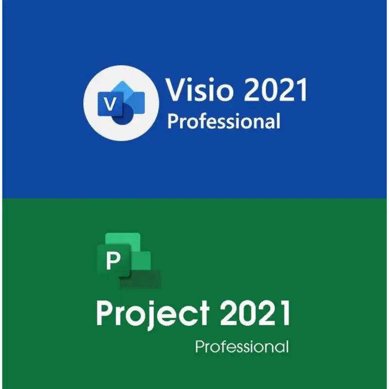 Microsoft Project 2021 Professional + Visio 2021 Professional