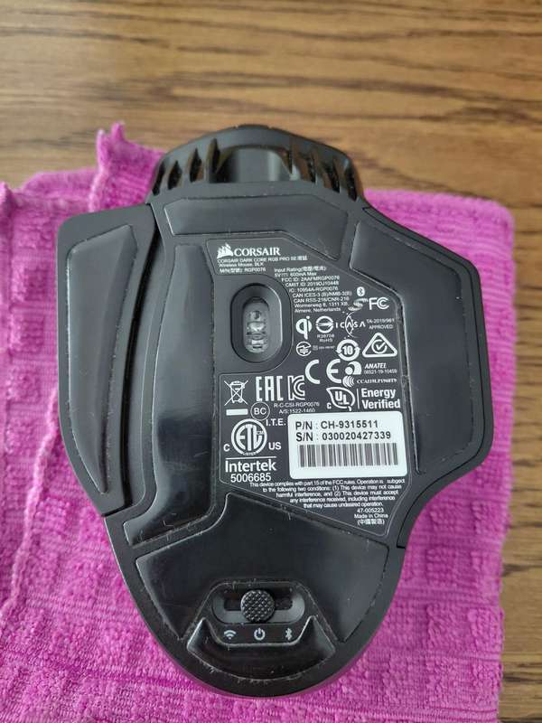 Corsair Dark Core Pro Wireless RGB Gaming Mouse