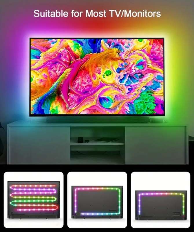 RGB+IC 5 meter LED Strip USB with App control