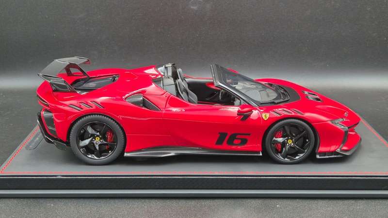 Ferrari SF90 XX Spider n.16 Red Corsa 322 and black