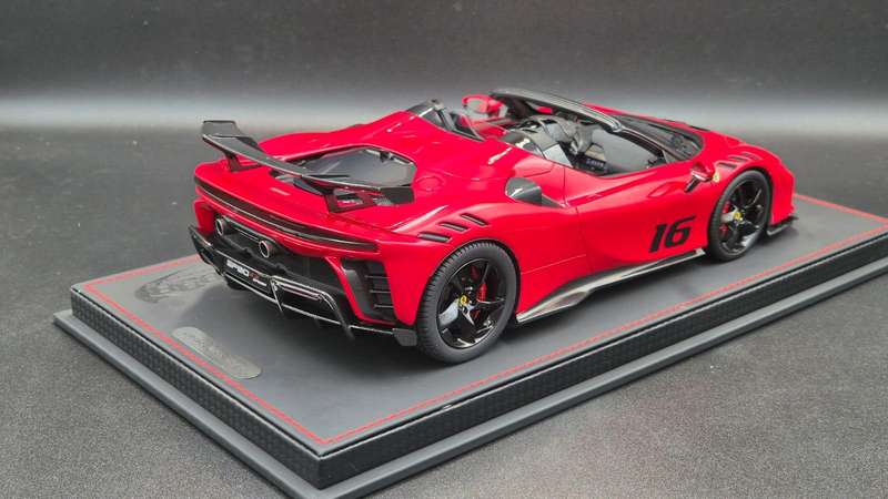 Ferrari SF90 XX Spider n.16 Red Corsa 322 and black