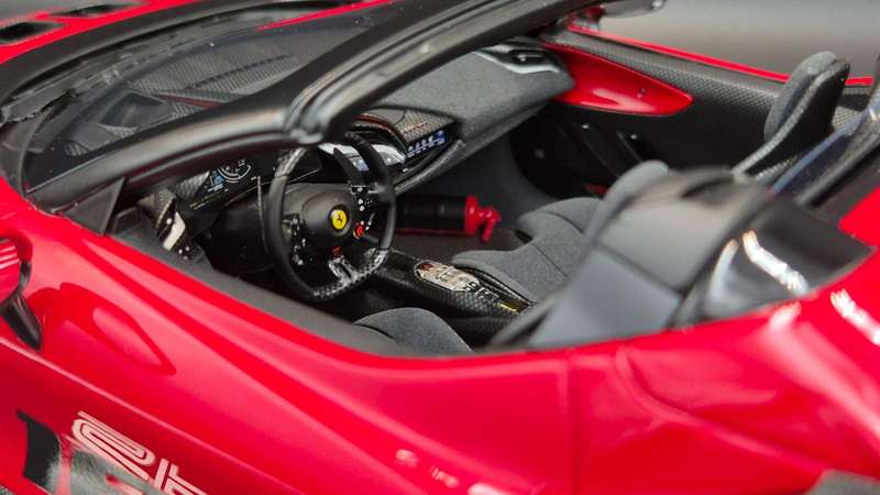 Ferrari SF90 XX Spider n.16 Red Corsa 322 and black