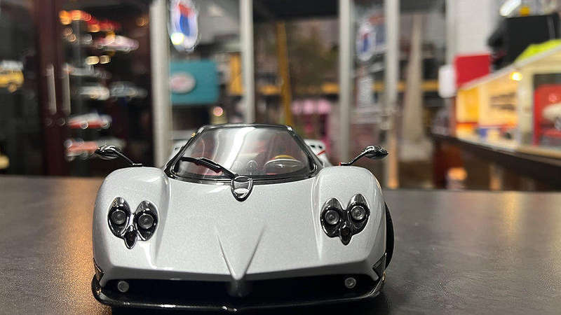 Pagani Zonda F - 2005 - Grigio Mercurio Street Version by Almost Real