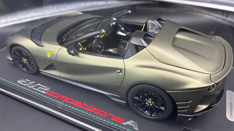 Ferrari 812 Competizione A Matt Manzoni Green
