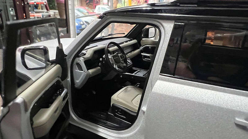 Land Rover Defender 110 - 2020 - Satin Indus Silver by Almost Real