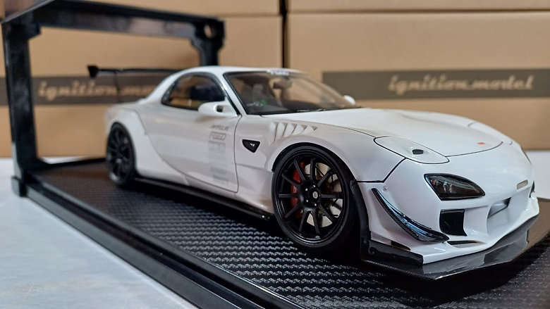 FEED Afflux GT3 (FD3S) White by Ignition Model