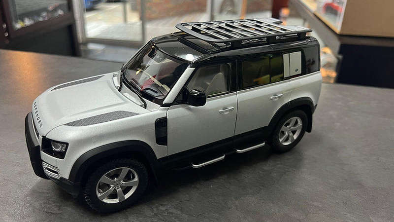 Land Rover Defender 110 - 2020 - Satin Indus Silver by Almost Real