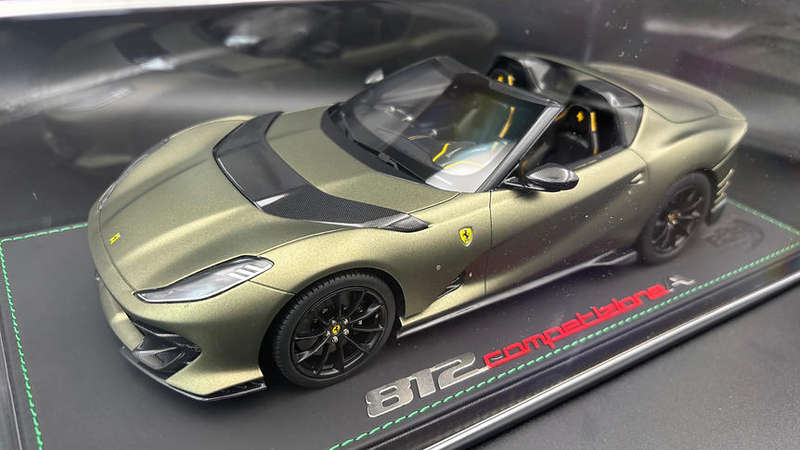 Ferrari 812 Competizione A Matt Manzoni Green