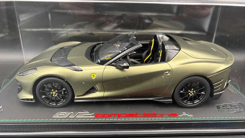 Ferrari 812 Competizione A Matt Manzoni Green