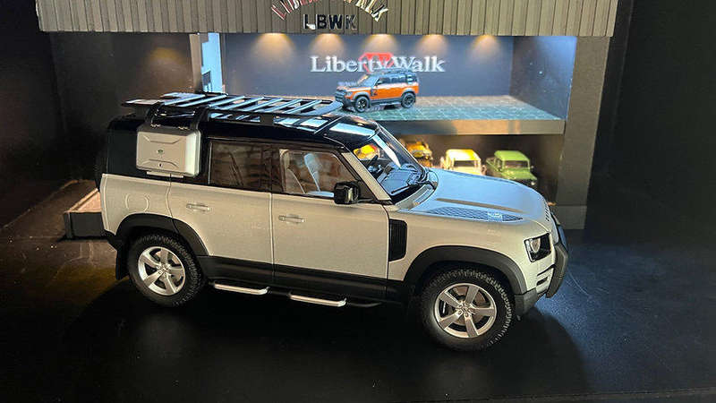 Land Rover Defender 110 - 2020 - Satin Indus Silver by Almost Real