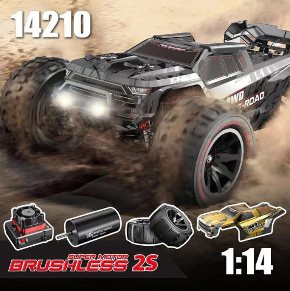 MJX Hyper Go 14210 V3 Brushless RC Monster truck / Buggy 1/14 Scale 2 x 3S Battery