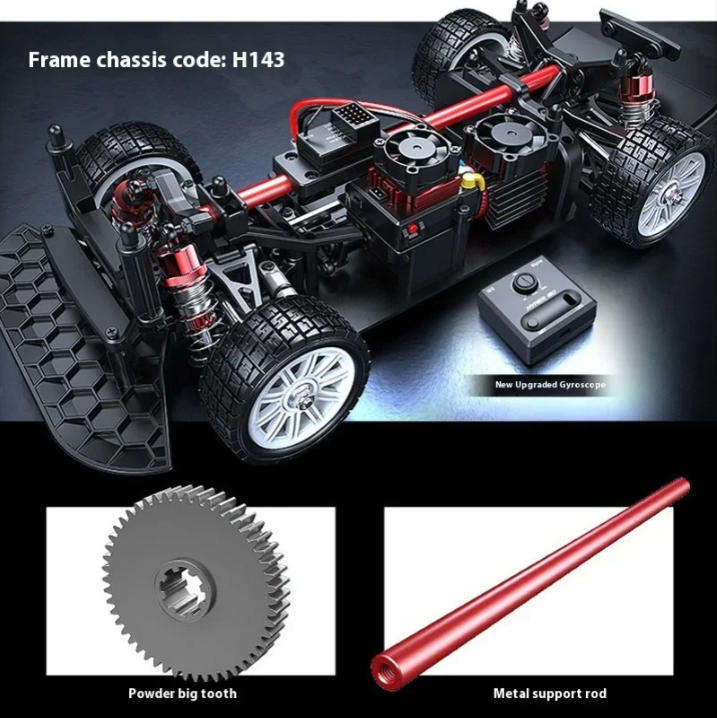 MJX Hyper Go Hypergo 14303 Brushless PRO 1/14  4WD  Authorized Rally / Drift RC Car 1 x 2S Battery