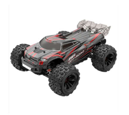 MJX Hyper Go 16210 Brushless 4x4 Monster Truck RC with 2S Lipo - Compatible with 3S battery