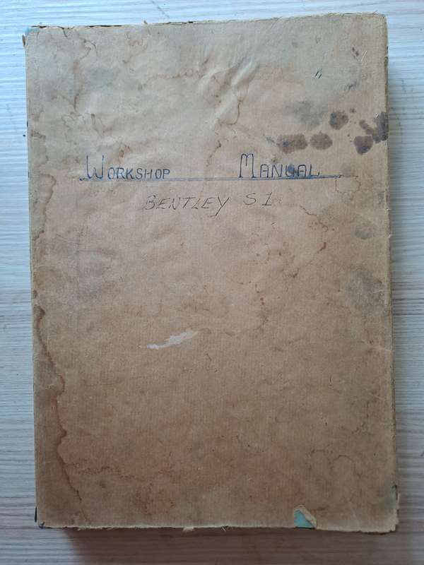 Rolly-Royce Silver Cloud 1 Bentley S1 Workshop Manual TSD Publication 2735