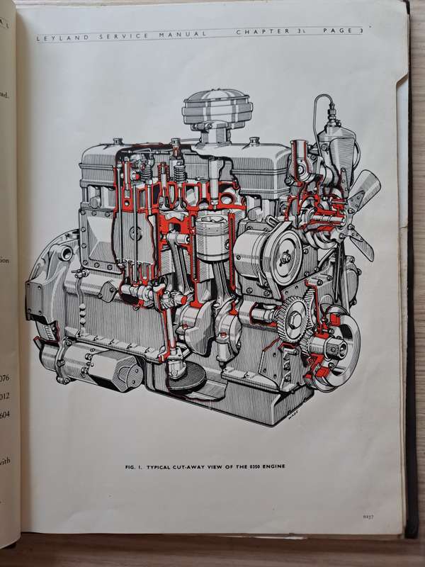 Leyland Service Manual 0350 Vertical Diesel Engine