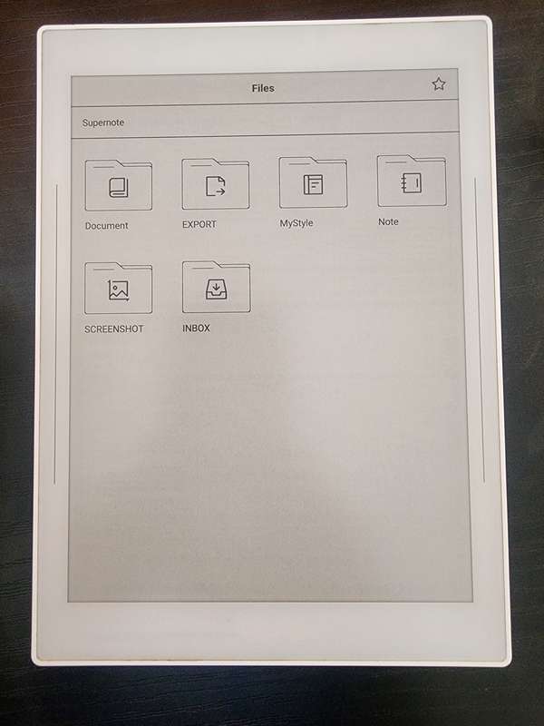 Supernote Nomad A6X2 Enote Tablet