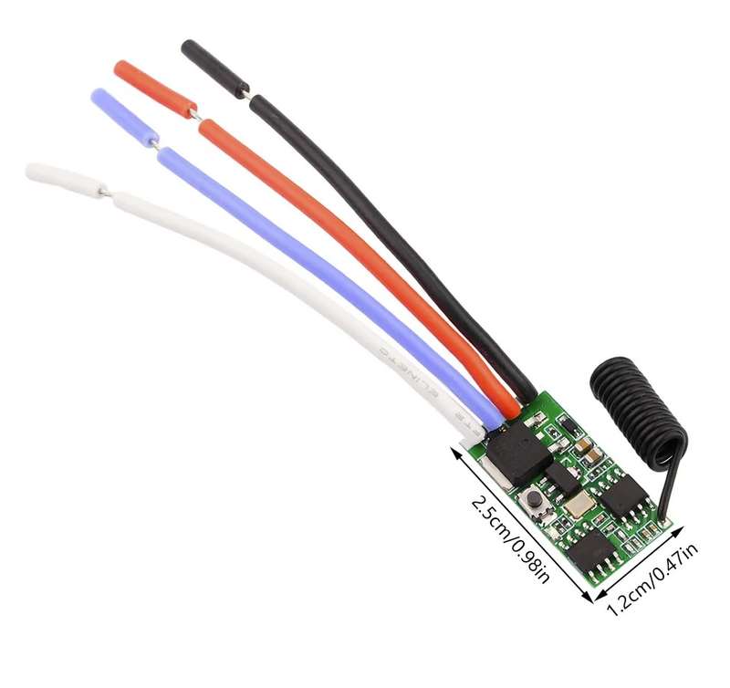 Controller Motor Speed Controller / Led PWM 3.7-24V DC + Remote **LOCAL STOCK**