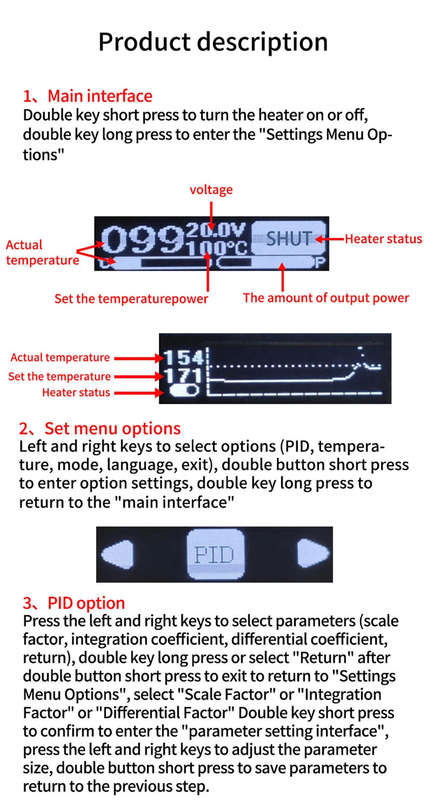 Mini Soldering Heating Station Hot Plate PD65W Type-C **LOCAL STOCK**