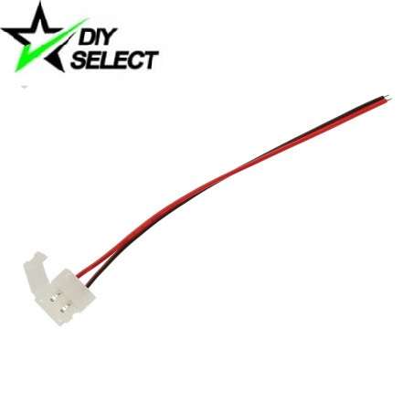Led Strip Connector 2 Pin wire for 8mm wide strip  **LOCAL STOCK**