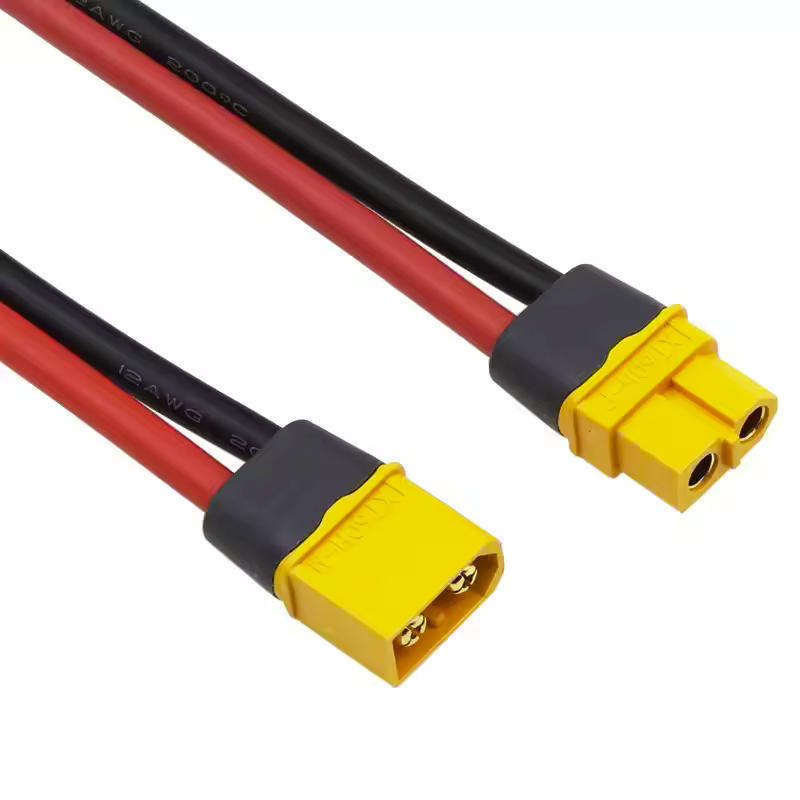 Connector Battery Solar RC Lipo DC XT60H 60A 1Pair with Wires + Protective Cap **LOCAL STOCK**