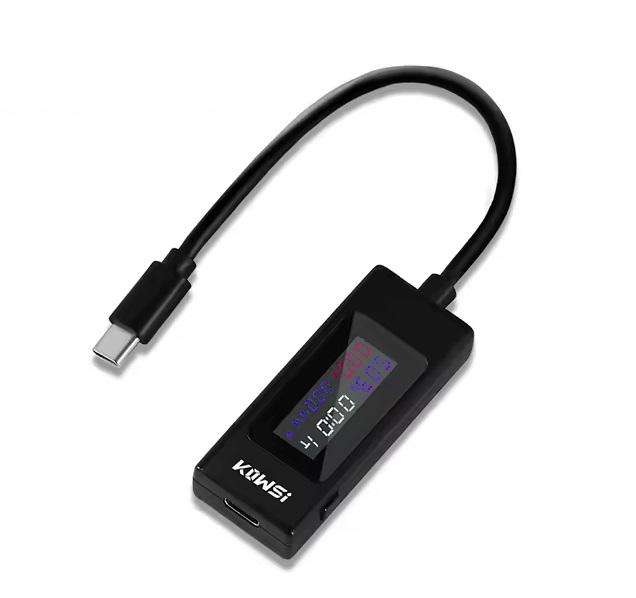 Meter USB Type-C Power Charging Tester Mobile KWS-065C Black **LOCAL STOCK**