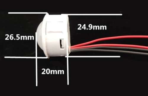 Sensor Motion Dome PIR 12-24V 18W 3-5M Eye **LOCAL STOCK**